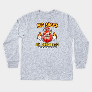 Six Demon Bag (Alt Print) Kids Long Sleeve T-Shirt